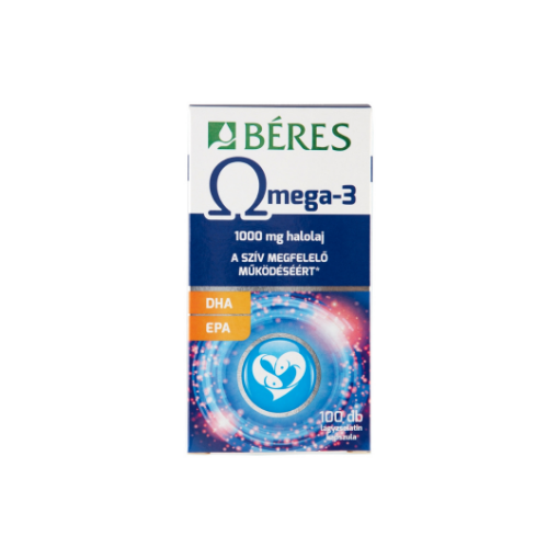 Béres Omega-3 lágyzselatin kapszula 100x