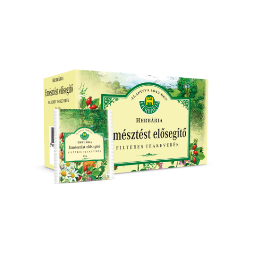 HERBÁRIA Emésztést elősegítő borítékolt filteres tea 20db/doboz képe