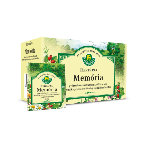 HERBÁRIA Herbária Memória borítékolt filteres tea 20db/doboz képe