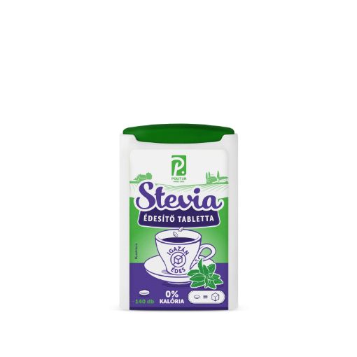 Politur Stevia alapú 140 szemes édesítő tabletta 8,4g képe