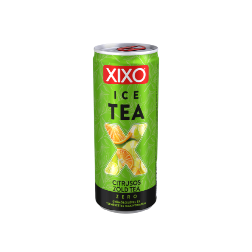 XIXO Green Ice Tea Citrus ZERO 250ml képe