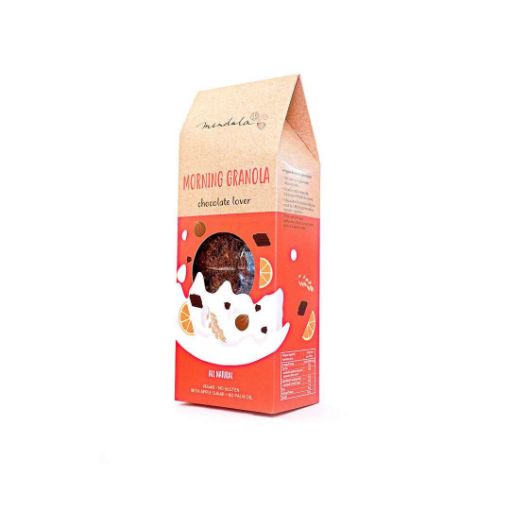 Mendula Chocolate lover morning granola - 300g képe