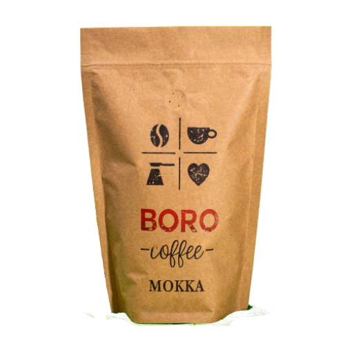 BORO-Coffee MOKKA Pörkölt szemes kávé 500g