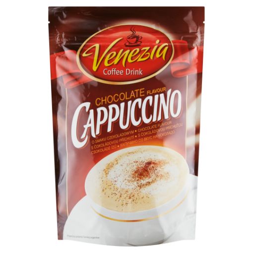 Venezia Cappuccino csokoládé ízű instant kávéitalpor 100 g képe
