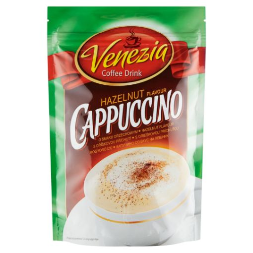 Venezia Cappuccino mogyoró ízű instant kávéitalpor 100 g képe