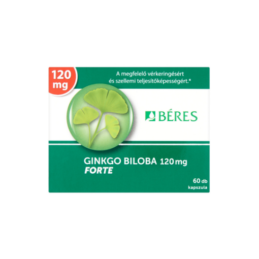 Béres Ginko biloba 120 mg forte kapszula 60x