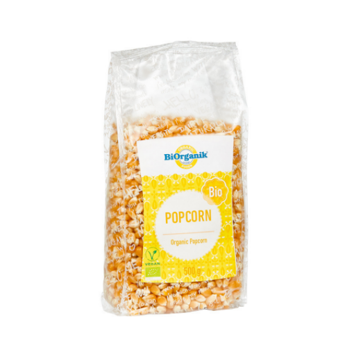 Biorganik popcorn