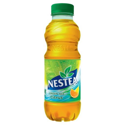 Nestea citrus ízesítésű zöldtea üdítőital cukrokkal és édesítőszerrel 0,5 l képe