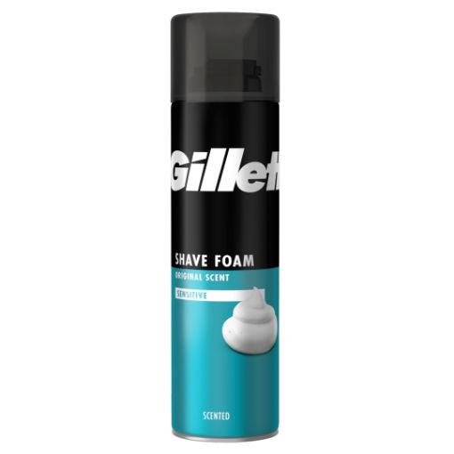 Gillette Classic Sensitive Borotvahab, Érzékeny Bőrre, 200ml képe