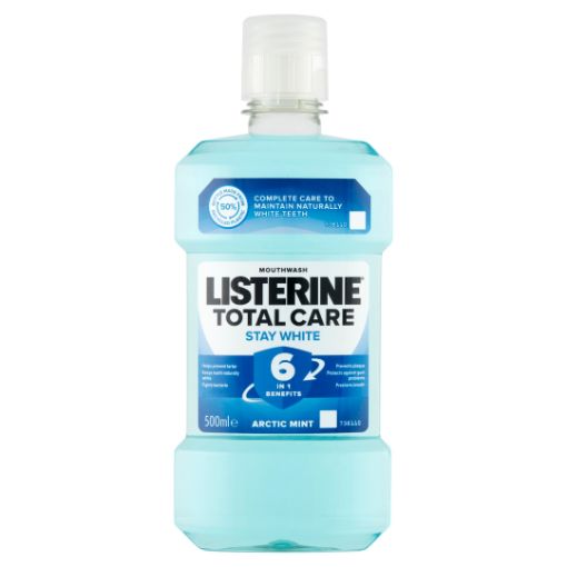 Listerine Total Care Stay White szájvíz 500 ml képe