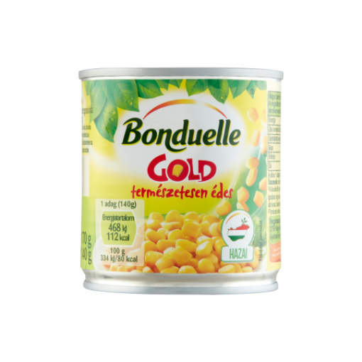 Bonduelle Gold morzsolt csemegekukorica 170 g képe