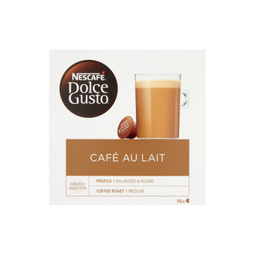 NESCAFÉ Dolce Gusto Café au Lait tejes kávékapszula 16 db/16 csésze 160 g képe