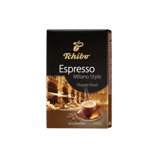 Tchibo Espresso Milano Style őrölt, pörkölt kávé 250 g képe