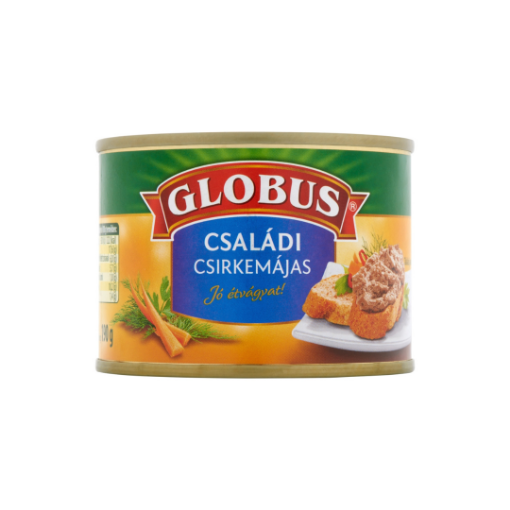 Globus családi csirkemájas,tépőzáras  190 g képe