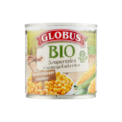 Globus BIO szuperédes csemegekukorica 340 g képe