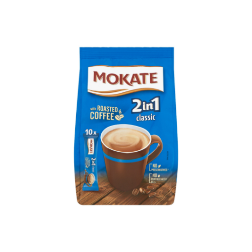 Mokate 2in1 Classic azonnal oldódó kávéspecialitás 10 db 140 g képe