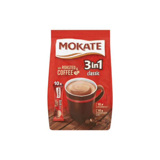 Mokate 3in1 Classic azonnal oldódó kávéspecialitás 10 db 170 g képe