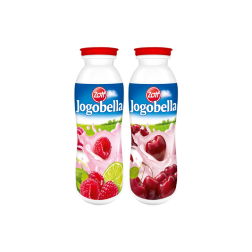 Zott Jogobella joghurtos ital 250 g, meggy, málna-lime képe