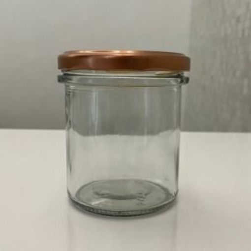Befőttesüveg - 350 ml, fedővel képe
