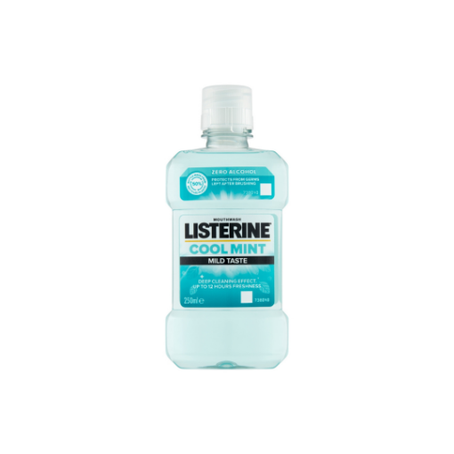 Listerine Cool Mint Mild Taste szájvíz 250 ml képe