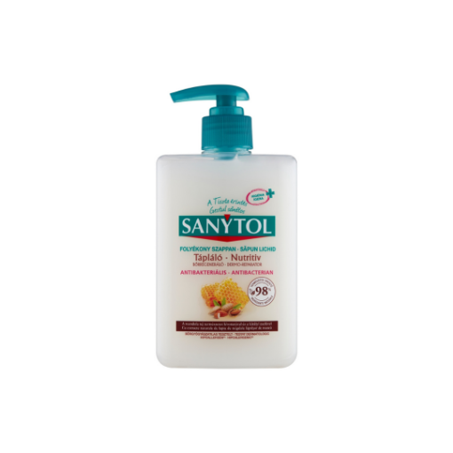 Sanytol antibakteriális tápláló folyékony szappan 250 ml képe