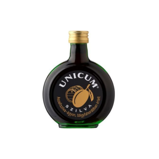 Zwack Unicum Szilva gyógynövénylikőr 34,5% 0,1 l képe