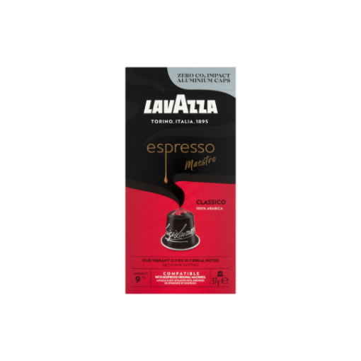 Lavazza Espresso Maestro Classico őrölt pörkölt kávé kapszula 10 db 57 g képe