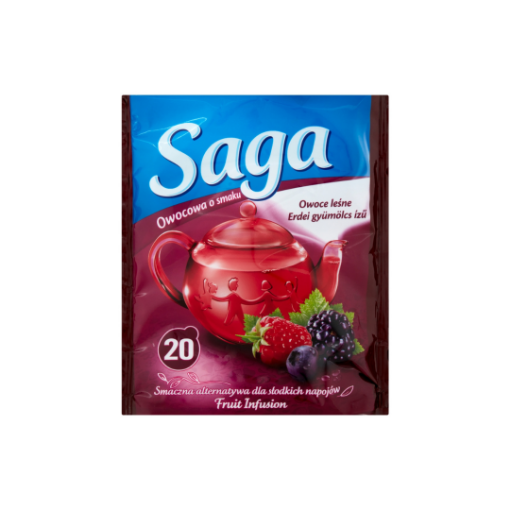 Saga erdei gyümölcs ízű gyümölcstea 20 filter 34 g képe