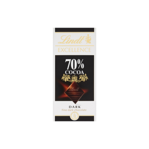 Lindt Excellence étcsokoládé 70%-os kakaótartommal 100g képe