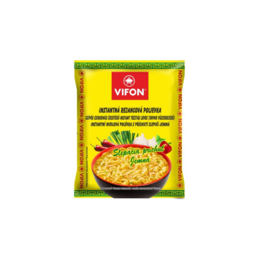 Vifon Csirkehús ízesítésű instant tésztás leves (csípős), 60g képe