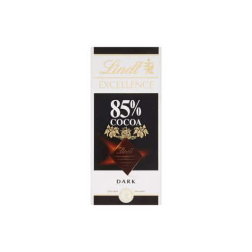 Lindt Excellence extra keserű csokoládé 85% 100 g képe