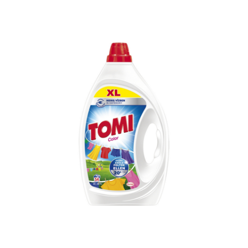 Tomi Color mosógél 54 mosás, 2,43 l képe