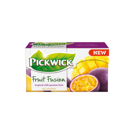 Pickwick Fruit Fusion gyümölcstea maracujalé koncentrátummal és mangó ízzel 20 filter 35 g képe