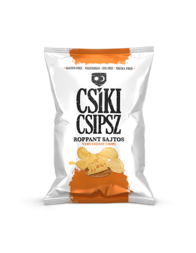 Csíki Csipsz Roppant sajtos, 100g képe