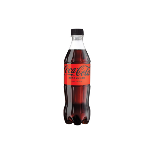 Coca ­Cola Zero colaízű energiamentes szénsavas üdítőital édesítőszerekkel 500 ml képe