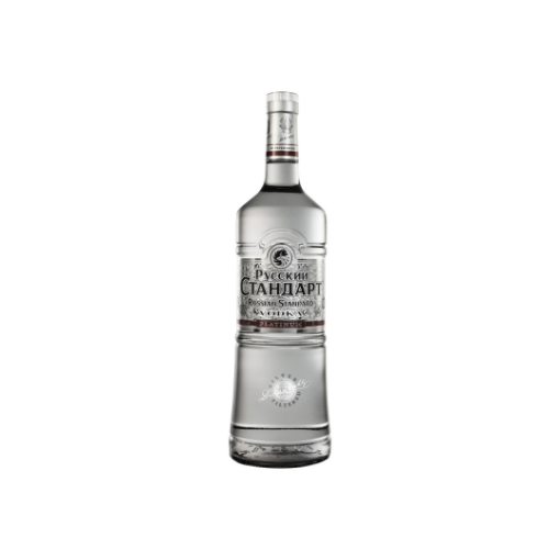 Russian Standard Platinum orosz vodka 40% 0,5 l képe
