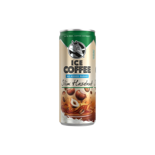 HELL Ice Coffee Slim Hazelnut UHT mogyoró ízű ital tejjel és kávékivonattal 250 ml képe