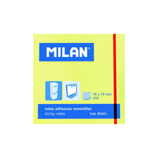 Milan öntapadó jegyzettömb képe
