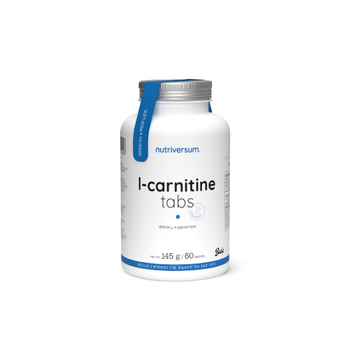 Nutriversum L-Carnitine Tabs L-karnitin tabletta 60 db képe