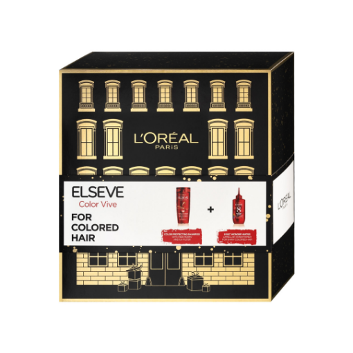 L'Oréal Paris Elseve Color Vive (sampon + lamellás kondicionáló) hajápolási csomag képe