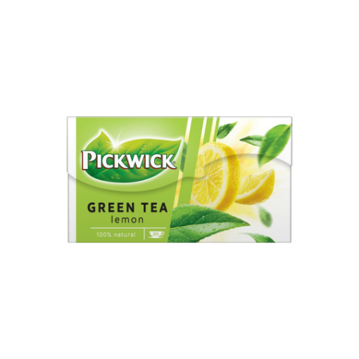 Pickwick citromízű zöld tea 20 filter 40 g képe