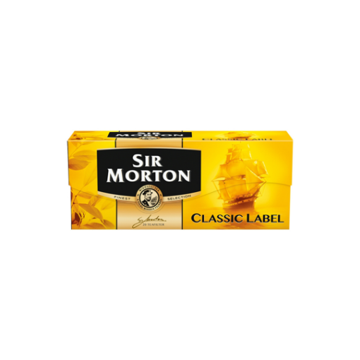 Sir Morton Classic Label filteres fekete tea, 20x1.5g képe