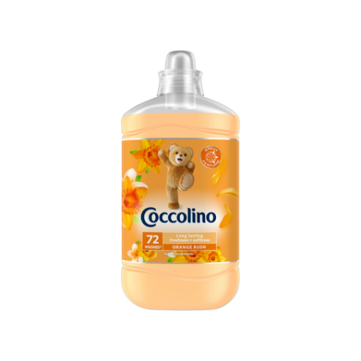 Coccolino Orange Rush öblítőkoncentrátum 72 mosás 1800 ml képe