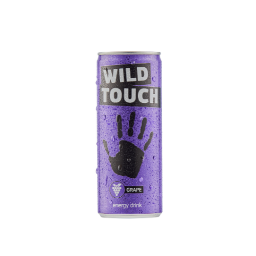 Wild Touch Energy Szőlő ízű energiaital 250ml képe