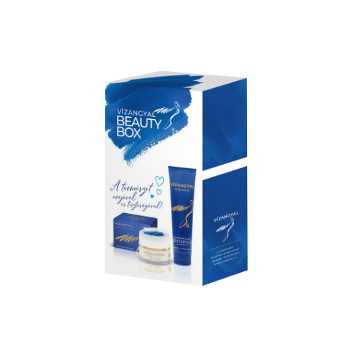 Vízangyal Beauty Box ajándékcsomag, kék képe