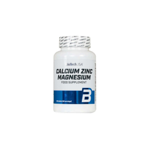 BioTechUSA Calcium Zinc Magnesium 100 tabletta képe